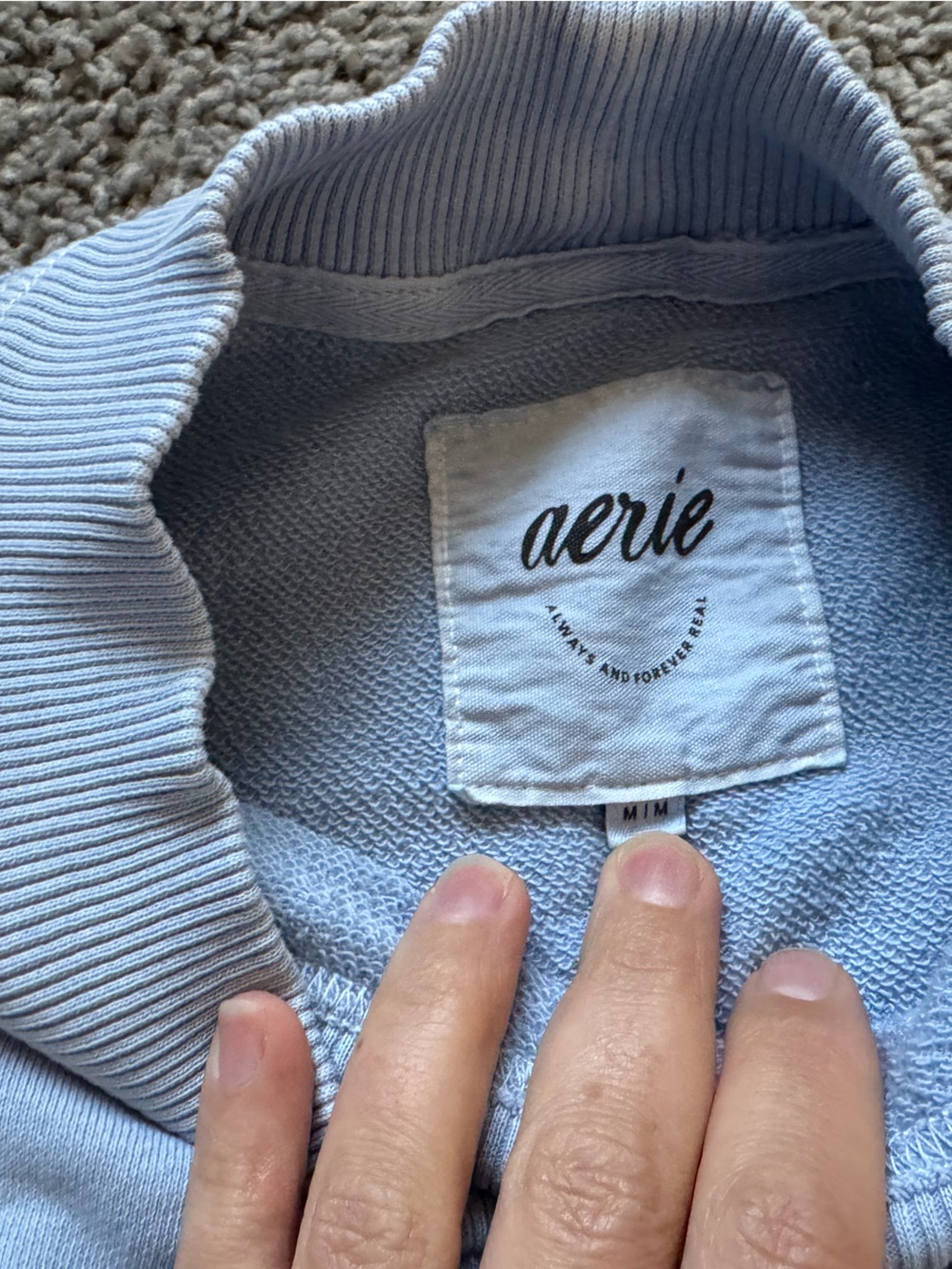 Aerie Alumni Mockneck Sweatshirt - Picture 3 of 3